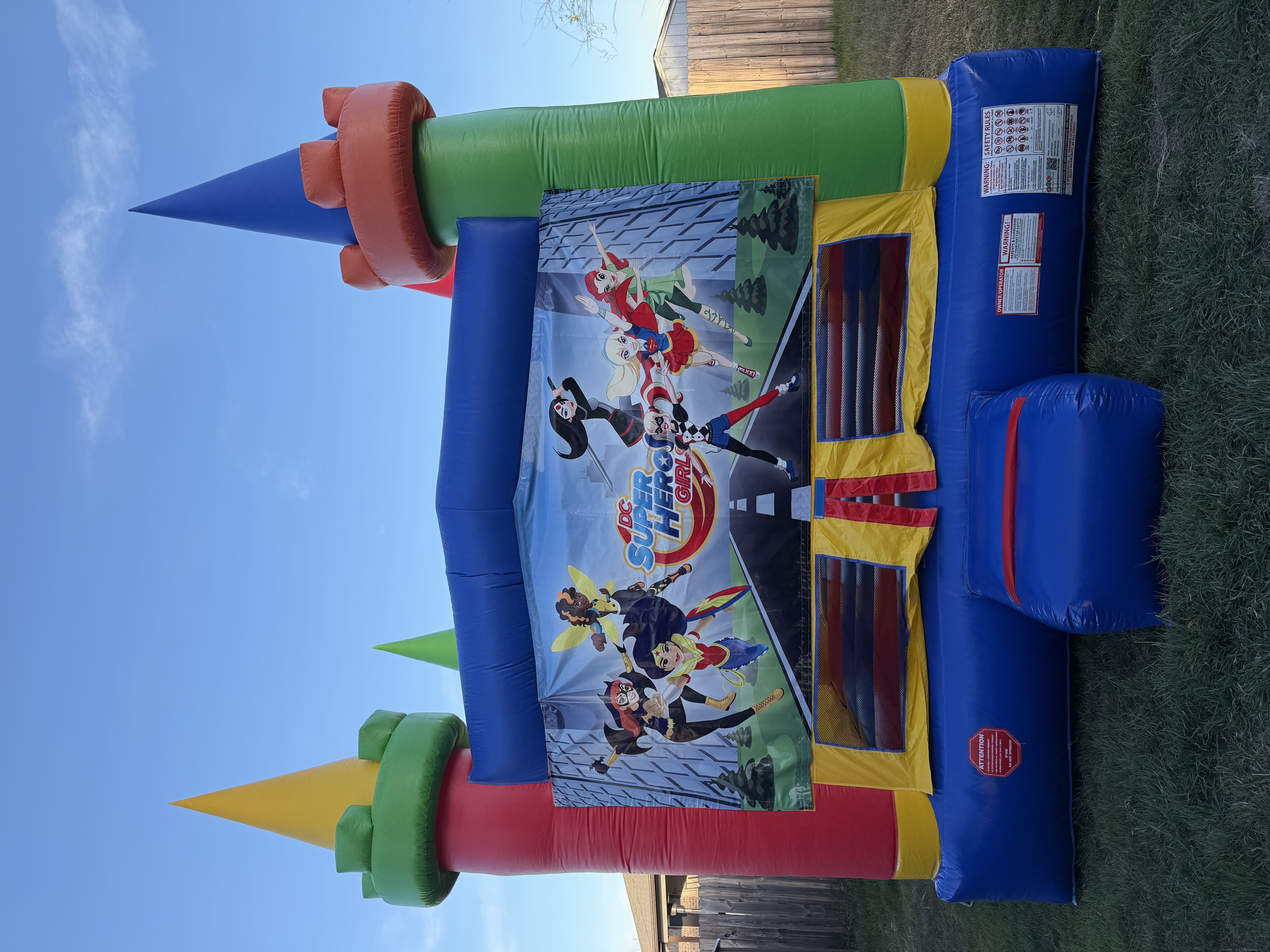 Girls DC superhero Theme bounce